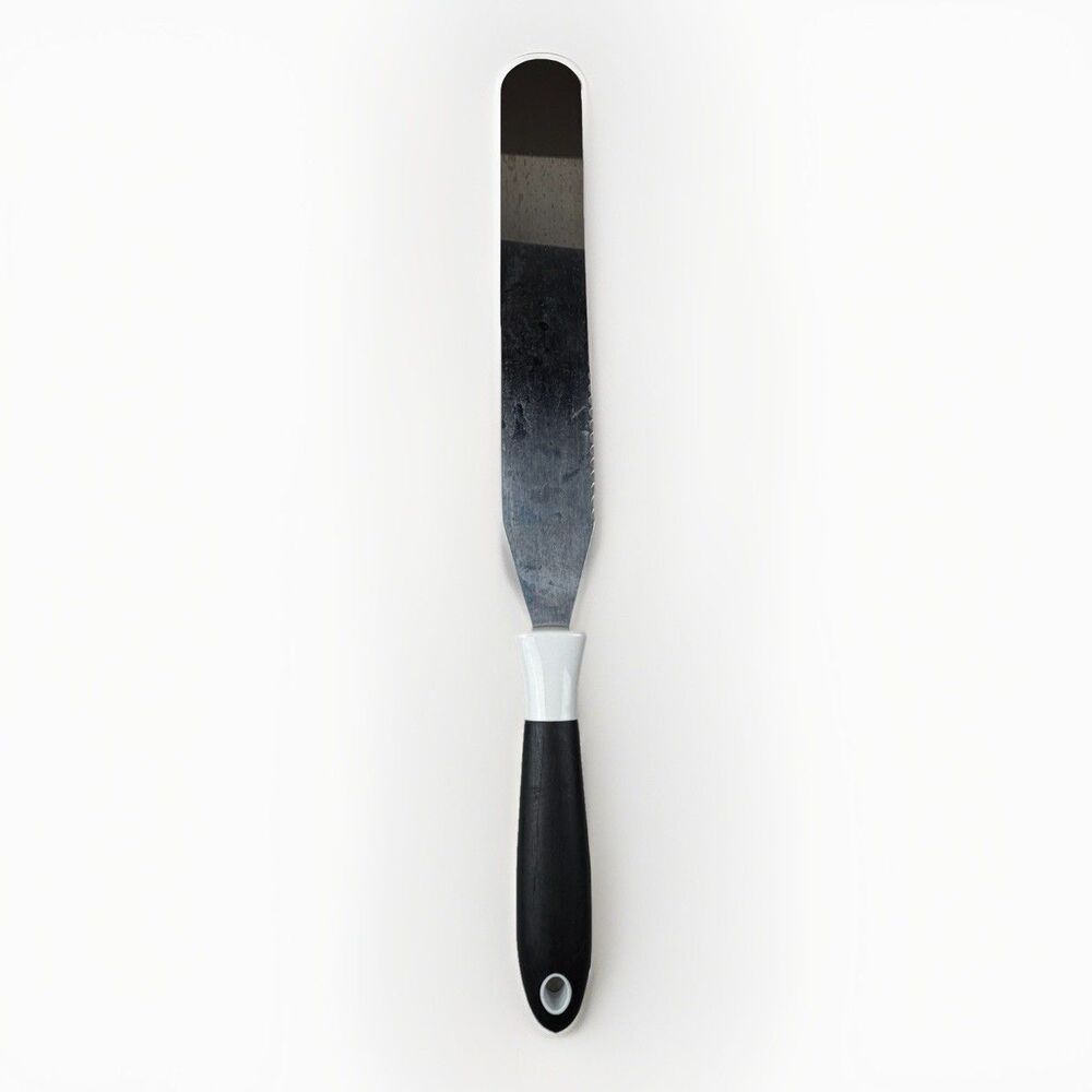 Vintage / Martha Stewart‎ Large Serrated Rounded Knife Spatula Kitchen Tool